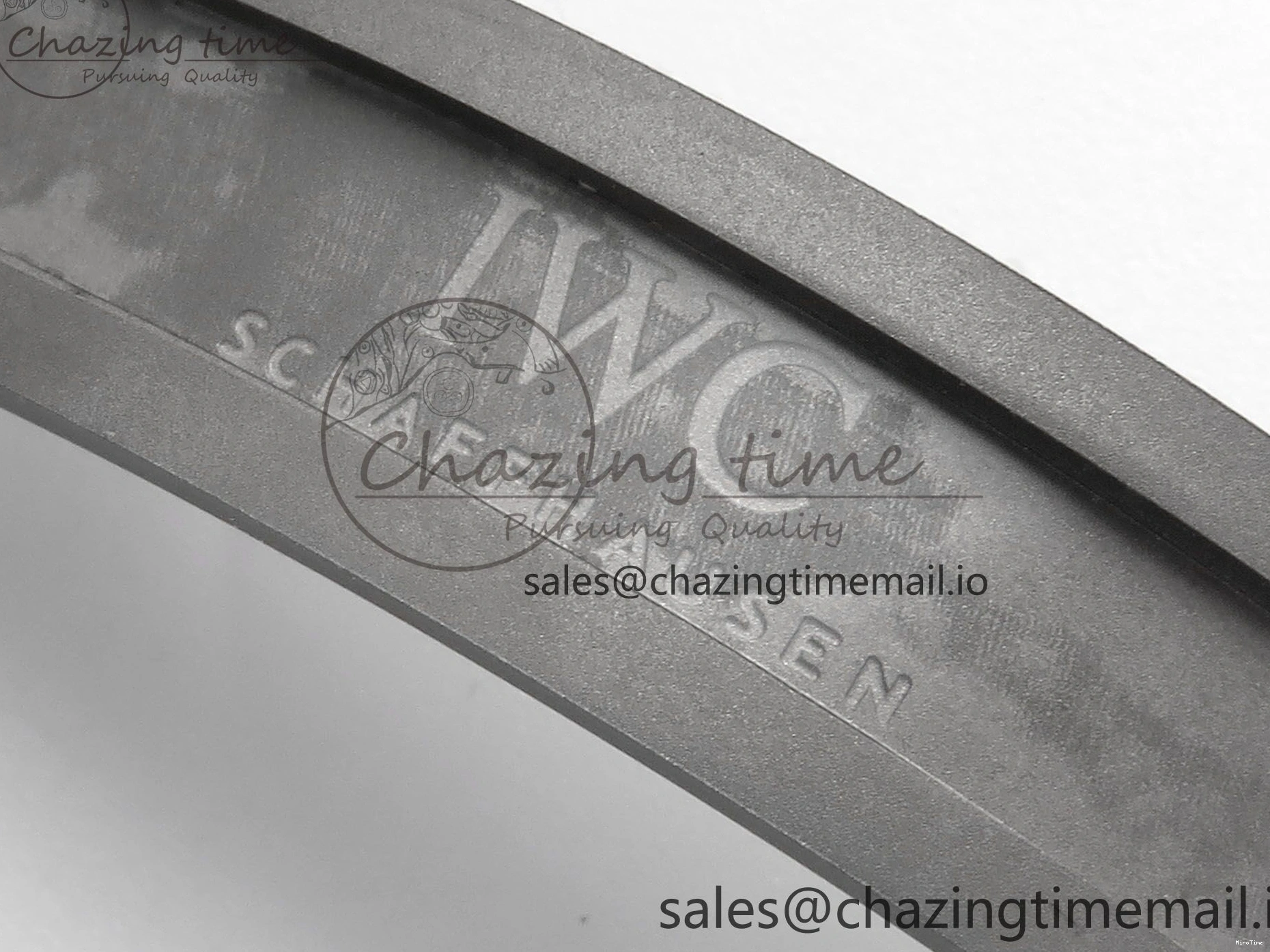 MIROTIME 0410 Affordable Big Pilot IW329703 M+F 1:1 Best Edition Black Dial on Black Nylon Strap MY 7004